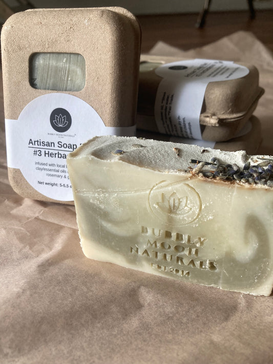 Artisan Soap Bar #3 Herbaceous